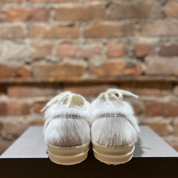 Rick Owens Vintage Sneaks “Milk” Pony Hair - Picture 5 of 12